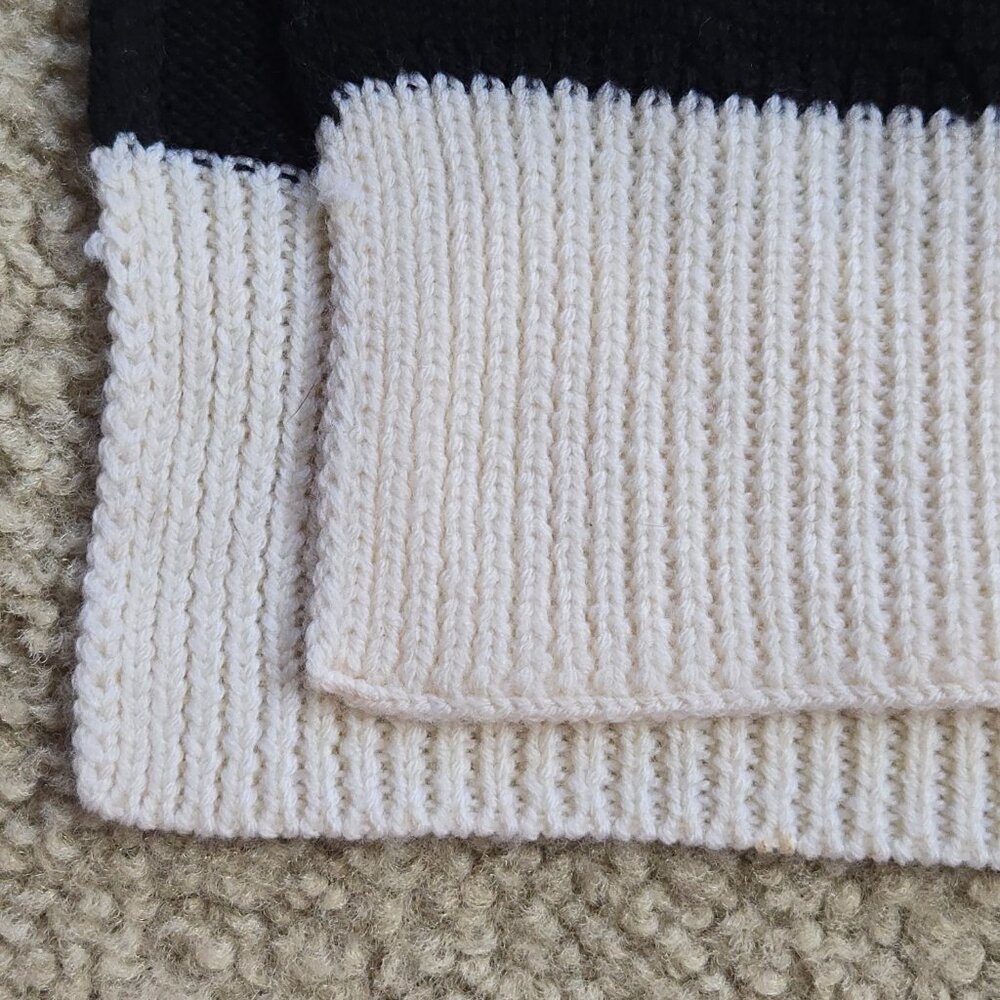 Pendleton Hudson's Bay Stripe Knit Scarf Merino Wool - Picture 9 of 10